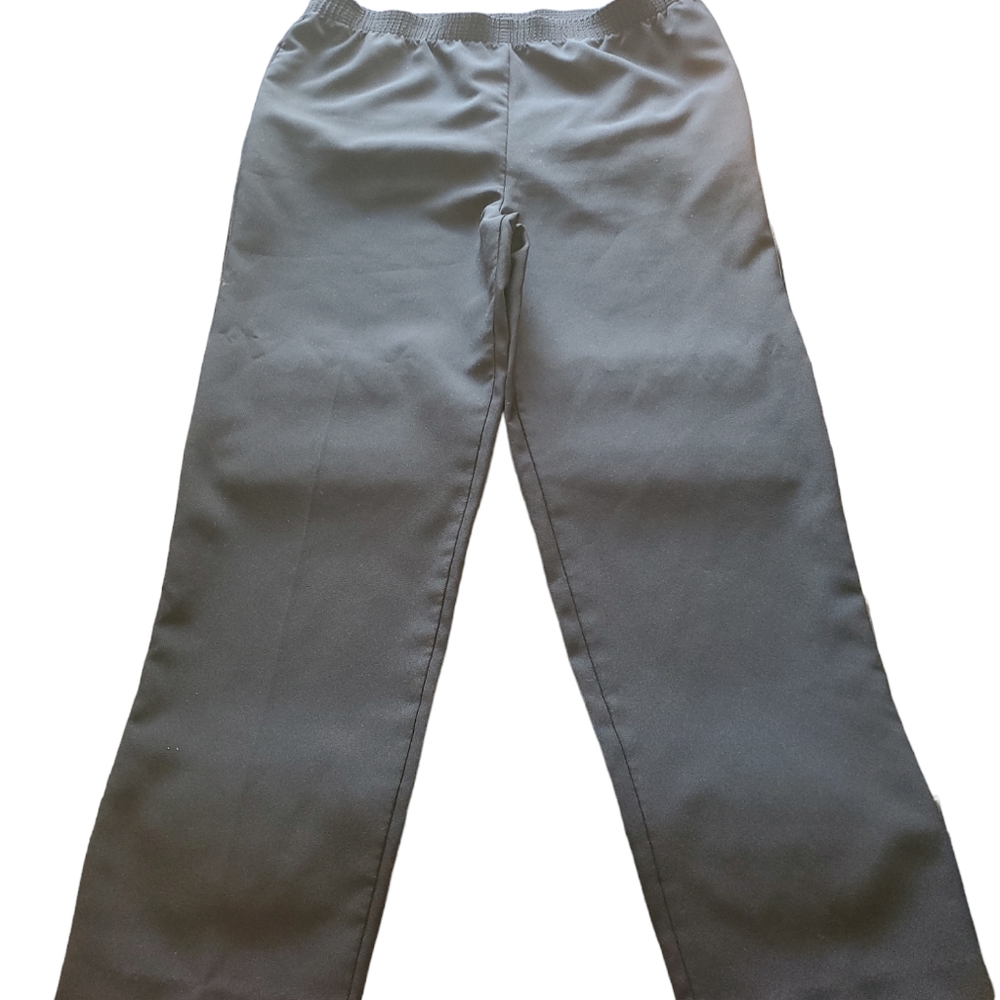 Alia Black Elastic Pants 12
